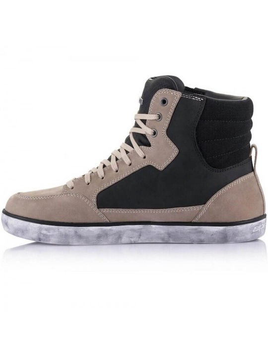Alpinestars J-6 Ανδρικά Μποτάκια Μηχανής Δερμάτινα Drystar Αδιάβροχα Καφέ