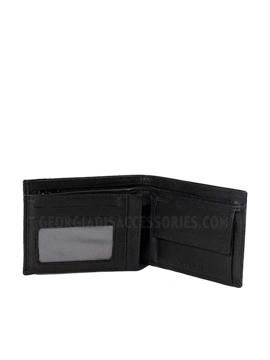 Δερμάτινο Ανδρικό Πορτοφόλι με RFID Μαύρο