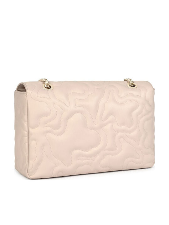 Solara Damen Flap Handtasche Beige
