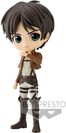 Banpresto Atac Pe Titan Eren Yeager Ver.B Q Posket Figurină 14cm