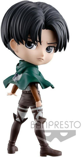 Banpresto Атака на Титан Леви Версия A Q Posket Фигура 14см