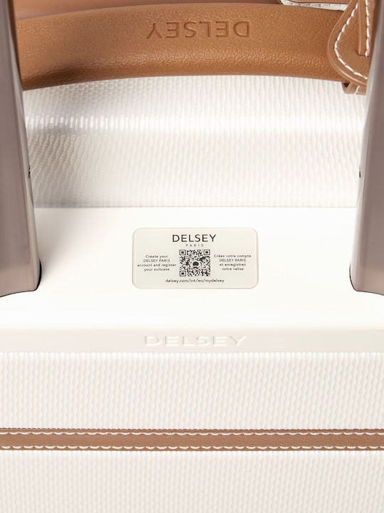 Delsey Chatelet Air 2.0 Medium Hard Beige Suitcase with 4 Wheels Height 66.5cm