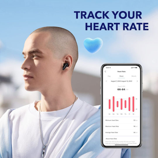 Soundcore by Anker Liberty 4 In-ear Bluetooth Handsfree Ακουστικά με Θήκη Φόρτισης Μαύρα
