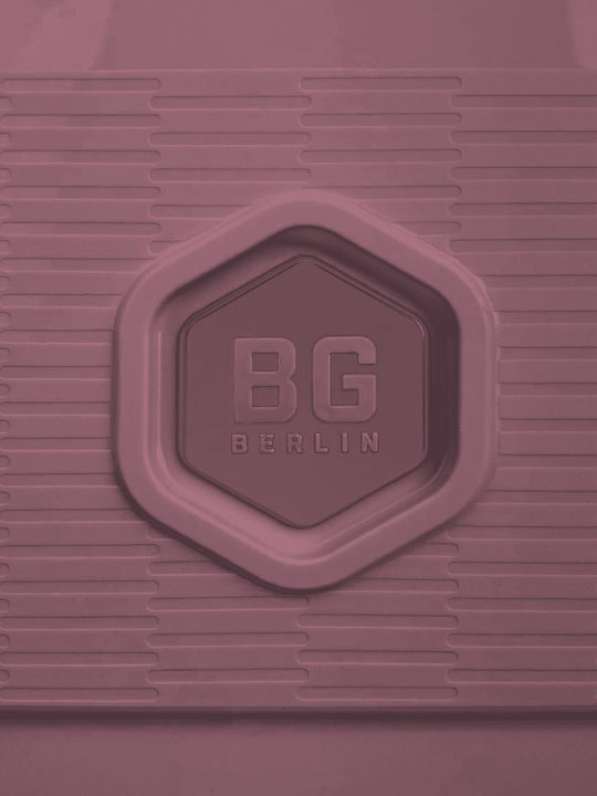 Bg Berlin Expandable Zip2 Large Travel Suitcase Hard Pink with 4 Wheels Height 69.5cm BG003/76/DPINK/26