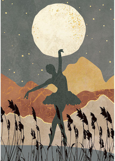 Artige Moonstone Greeting Card Celebration