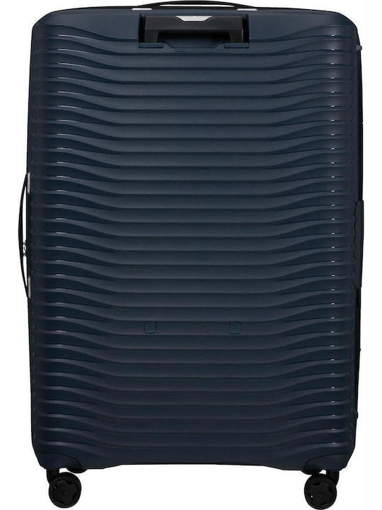 Samsonite UPSCAPE Μεγάλη Βαλίτσα Ταξιδίου Σκληρή Μπλε με 4 Ρόδες Ύψους 81εκ.