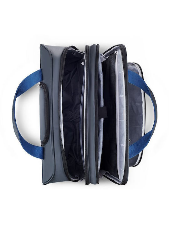 Delsey Parvis Plus Koffer Kabine Stoff Grau mit 2 Räder Höhe 44cm