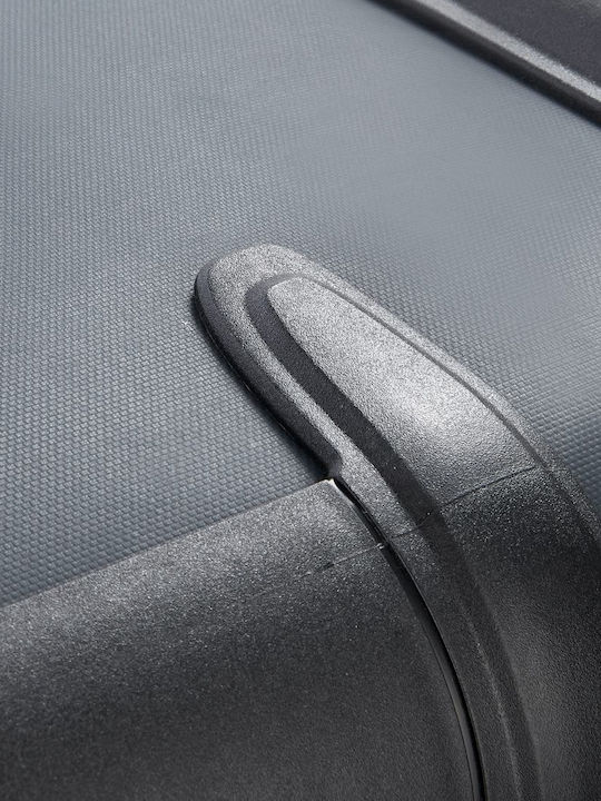 Delsey Parvis Plus Koffer Kabine Stoff Grau mit 2 Räder Höhe 44cm