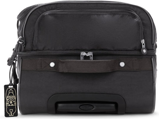 Kipling Teagan Σακ Βουαγιάζ 74lt Μαύρο με Ρόδες Υφασμάτινο Μ66xΠ35xΥ38εκ.