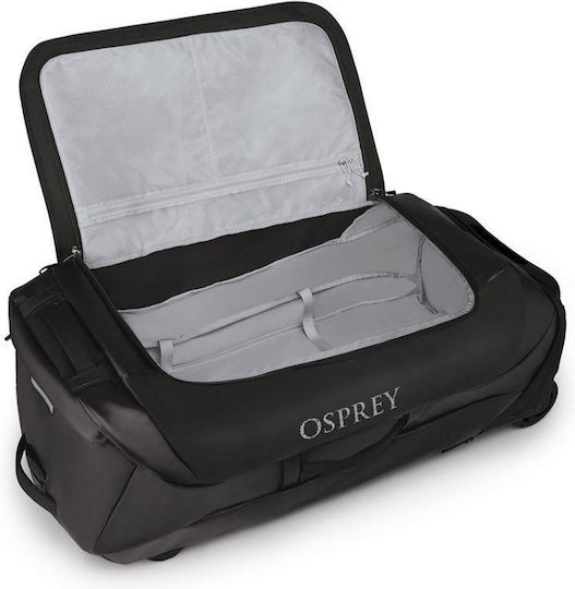 Osprey Rolling Transporter Reisetasche 120Es Schwarz mit Rädern Stoff