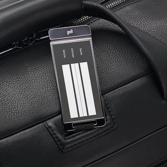 Porsche Design Roadster Σακ Βουαγιάζ Μαύρο από Δέρμα Μ51xΠ24xΥ35εκ.