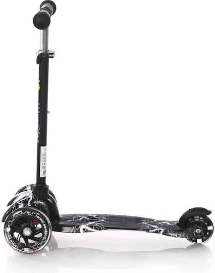 Lorelli Kids Foldable Scooter Mini Black Flash 2-Wheel for 3+ Years Black