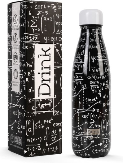 I-Total i Drink Μπουκάλι Θερμός Ανοξείδωτο BPA Free 500ml Μαύρο