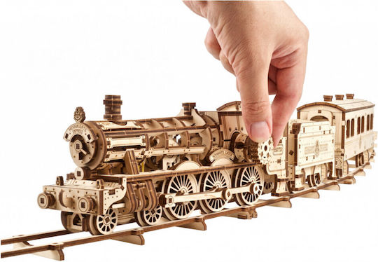 Ugears Jucărie de Construcție din Lemn Hogwarts Express