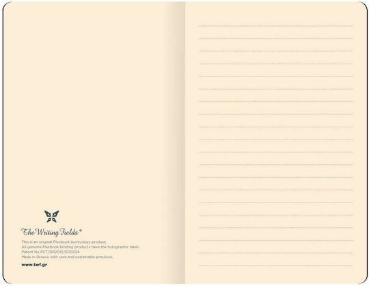 The Writing Fields FlexBook Notebook B5 Ruled with Elastic Black
