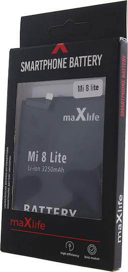 Maxlife BM3J Συμβατή Μπαταρία Αντικατάστασης 3250mAh για Xiaomi Mi 8 Lite