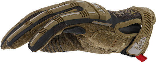 Mechanix Wear M Pact Brown SM Γάντια Εργασίας Καφέ Συνθετικού Δέρματος