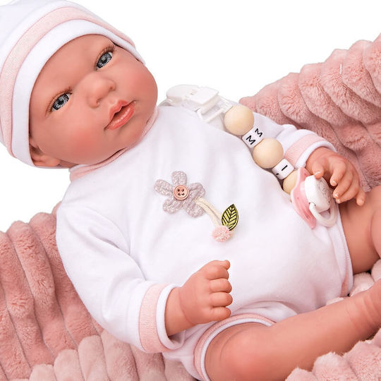 Munecas Arias Комплект за Бебешки Кукли Новородено Lola за 3+ Години 40 см
