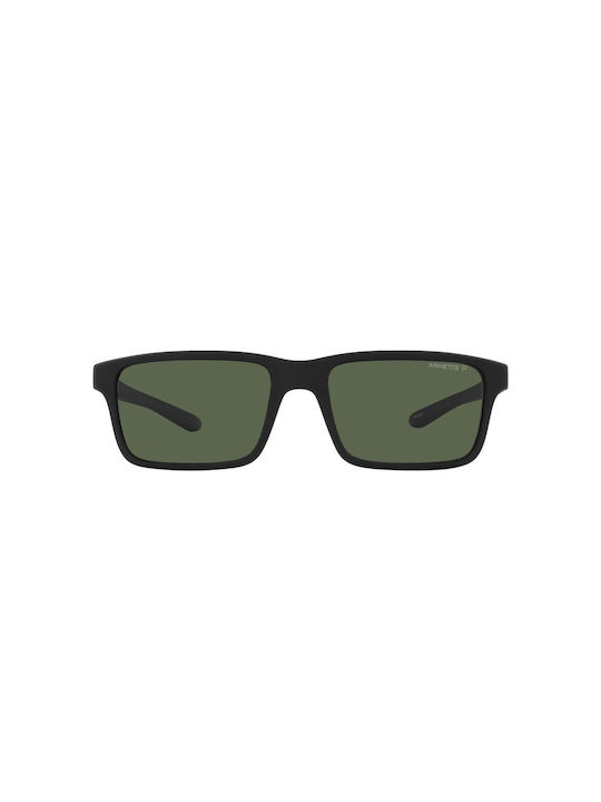 Arnette Sonnenbrillen mit Schwarz Rahmen und Grün Polarisiert Linse AN4322 27589A
