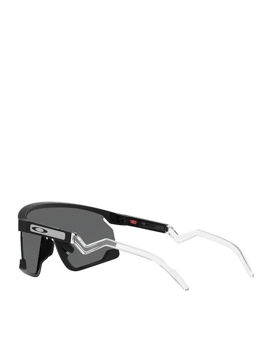 Oakley Bxtr Унисекс Слънчеви Очила с Черна Пластмасова Рамка и Черни Стъкла OO9280-01