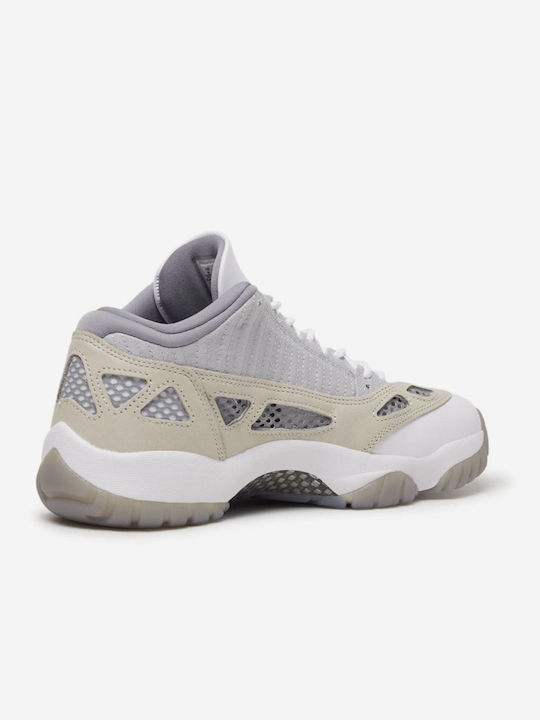 Air  11 Retro Low IE Sneakers Light Orewood Brown / White / Cement Grey / Neutral Grey