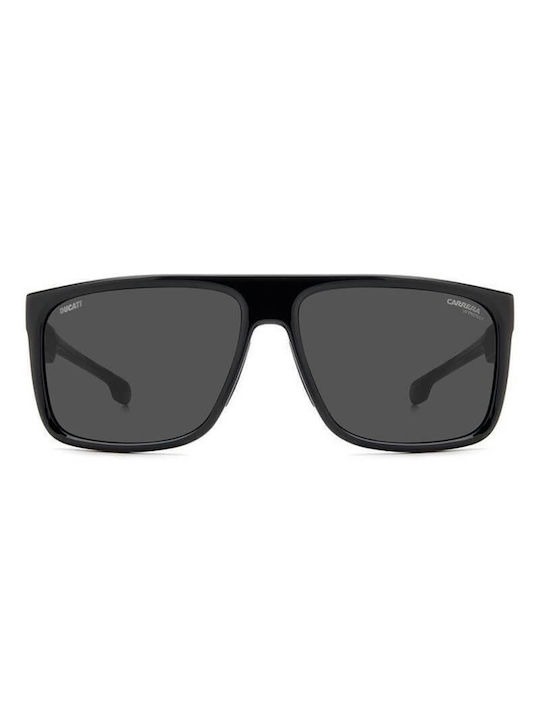 Carrera Ducati Sunglasses with Black Plastic Frame and Gray Lens 011/S 807/IR