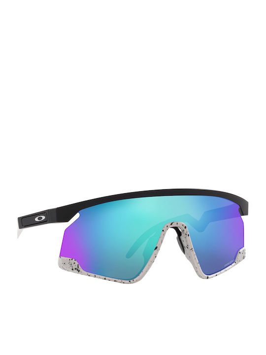 Oakley Bxtr Unisex Sunglasses with Black Plastic Frame and Light Blue Lens OO9280-03