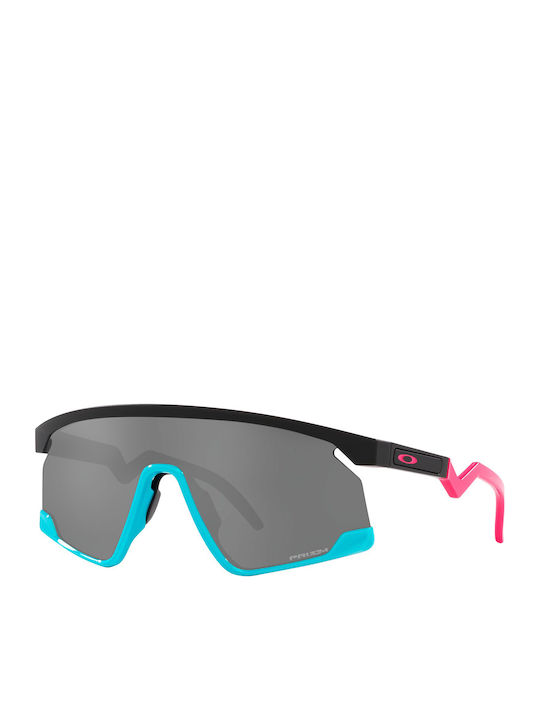 Oakley Bxtr Unisex Sunglasses with Multicolour Plastic Frame and Black Lens OO9280-05