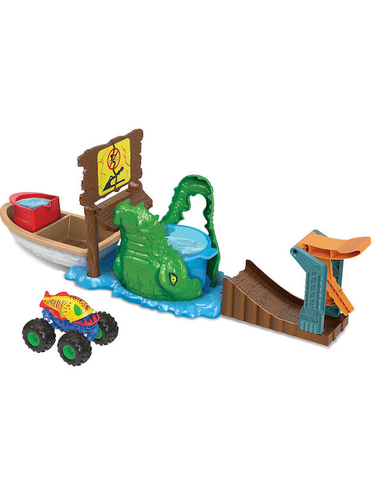 Spielzeug Osterkerze mit Spielzeug Color Shifters - Swamp Chomp für 4+ Jahre Hot Wheels