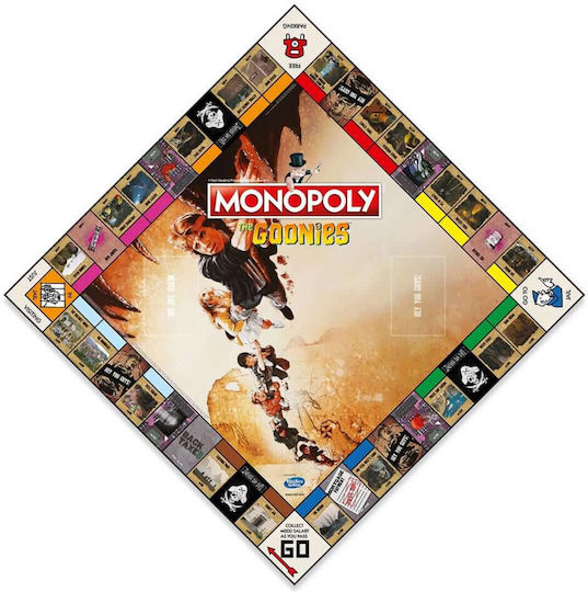 Board Game Monopoly Goonies for 2-6 Players 8+ Years Old WM01390 (EN)