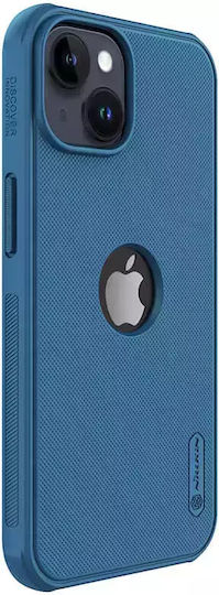 Nillkin Super Frosted Shield Pro Logo Hole Back Cover Πλαστικό Μπλε (iPhone 14 Plus)