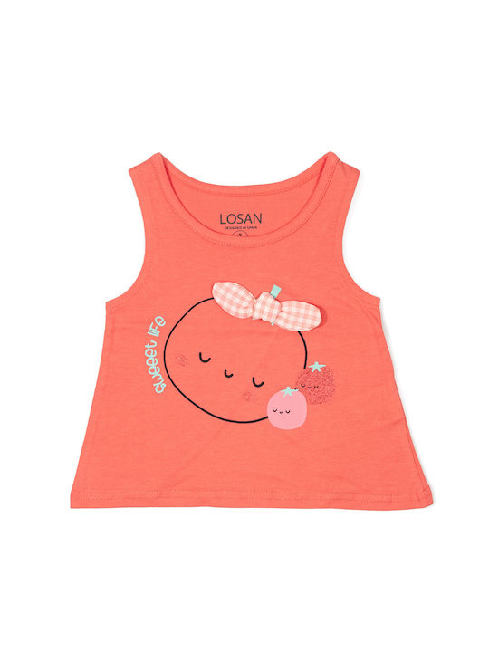 Losan Kids Blouse Sleeveless Orange