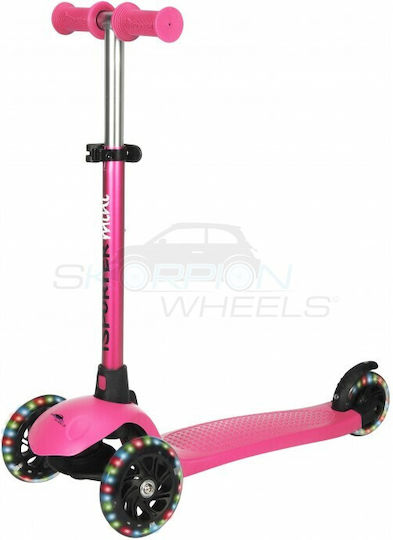 Skorpion Wheels Παιδικό Πατίνι M1 iSporter Mini Τρίτροχο με Κάθισμα Φούξια