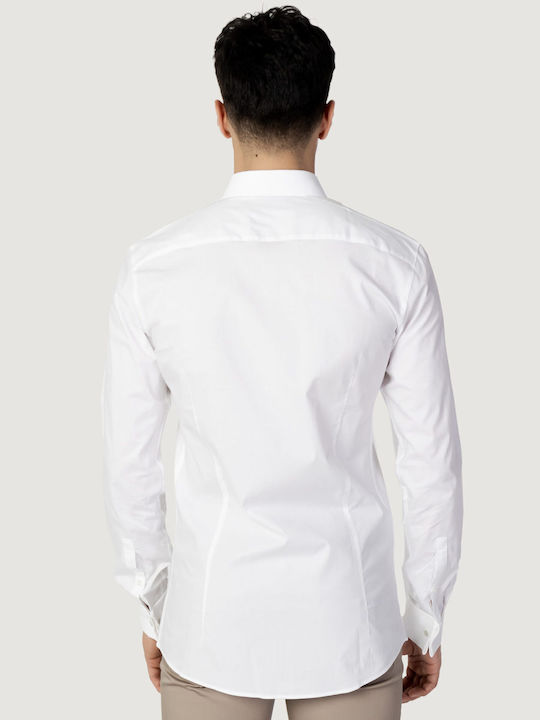 Hugo Boss Men's Shirt Long Sleeve White