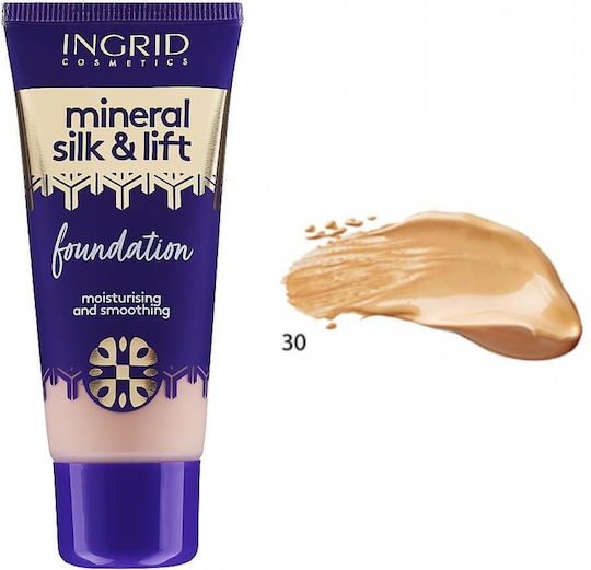 Ingrid Cosmetics Mineral Silk & Lift Foundation 30ml