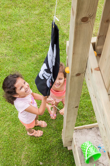 Children's Flag Raising Pirate 55 x 45 cm