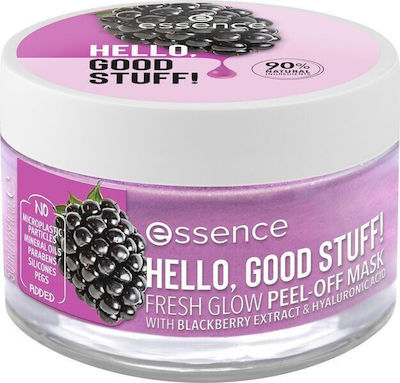 Essence Hello Good Stuff! Blackberry Μάσκα Προσώπου για Λάμψη 50ml