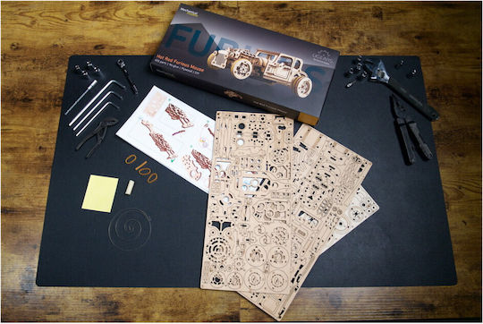 Ugears Παιχνίδι Κατασκευών Ξύλινo Αυτοκίνητο Furious Mouse