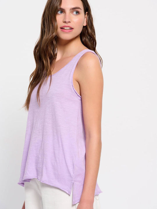 Bluza damă Sport Fără Mâneci Lavender