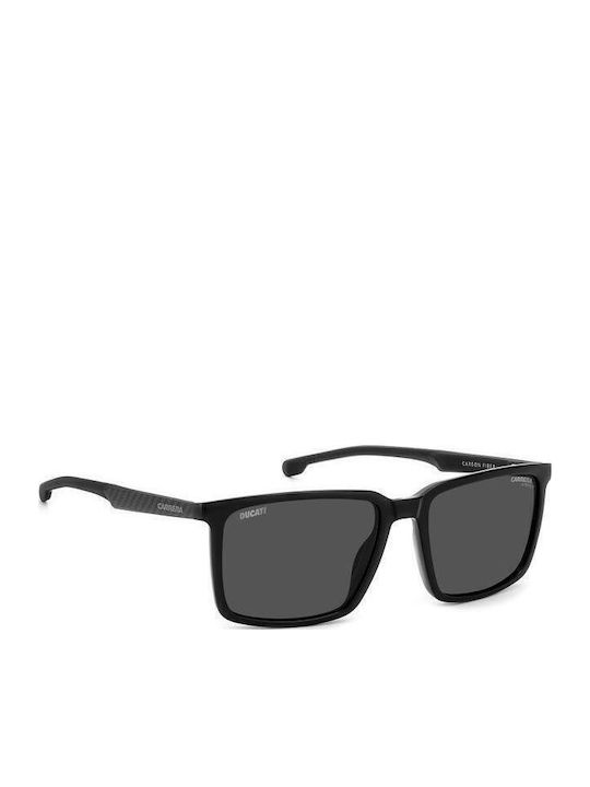 Carrera Ducati Men's Sunglasses with Black Frame and Gray Lens 023/S 807/IR