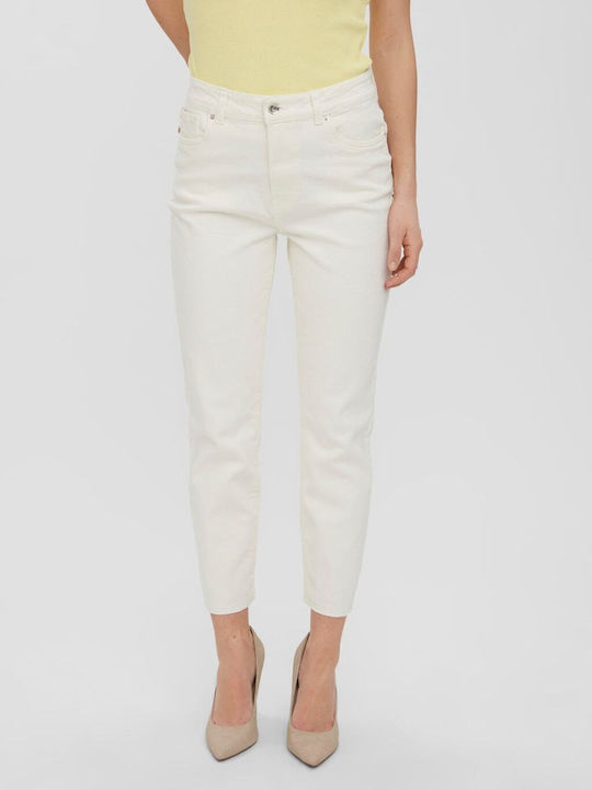 Vero Moda Women's Jean Trousers Bright White