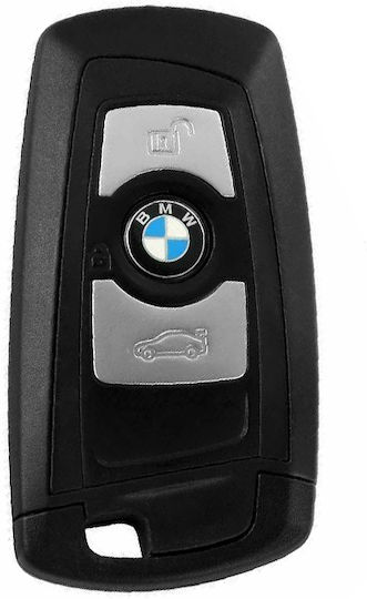 Silicone Car Key Cover Case with 2 Buttons for Bmw Black 129445