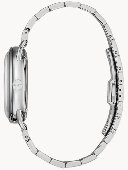 Bulova Commodore Limited Edition Men's Watch 38mm Automatic with Silver Metal Bracelet