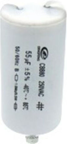 Capacitor Fluorescence 55μF 250V 5pcs 02.021.0068