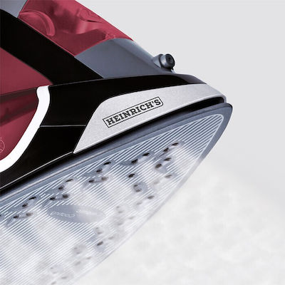 Heinrich's Steam Iron 2200W with Continuous Steam 30g/min