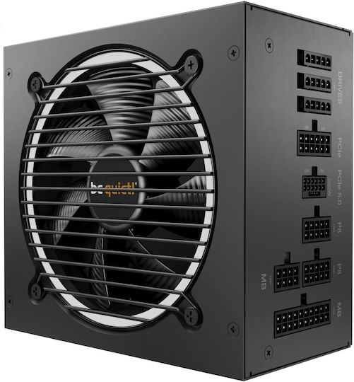 Be Quiet Pure Power 12 M 750W Black Computer Power Supply Full Modular 80 Plus Gold