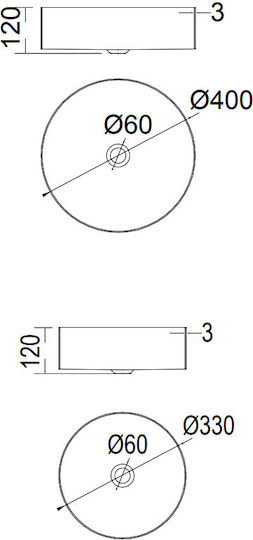 Voss Milo PVD Надеждна мивка Inox 33x33x12см Inox Brushed