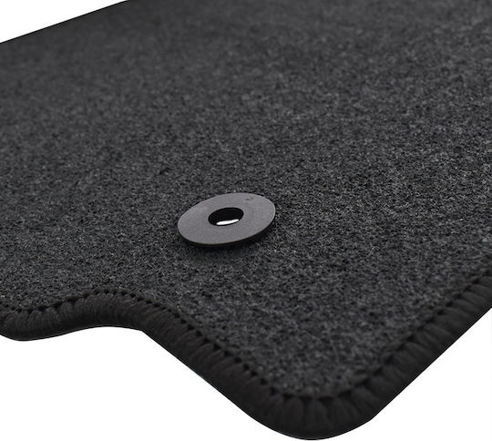 Rigum Set of Front and Rear Mats 4pcs for Volvo S40 (II) Black