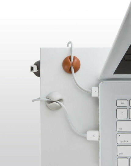 Bluelounge CableDrop Μαύρο 6τμχ