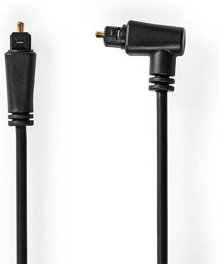 Nedis Rotatable 1m TOS male Optical Cable (CAGP25200BK10)